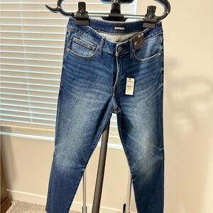 Express Supersoft Slim Blue Jeans